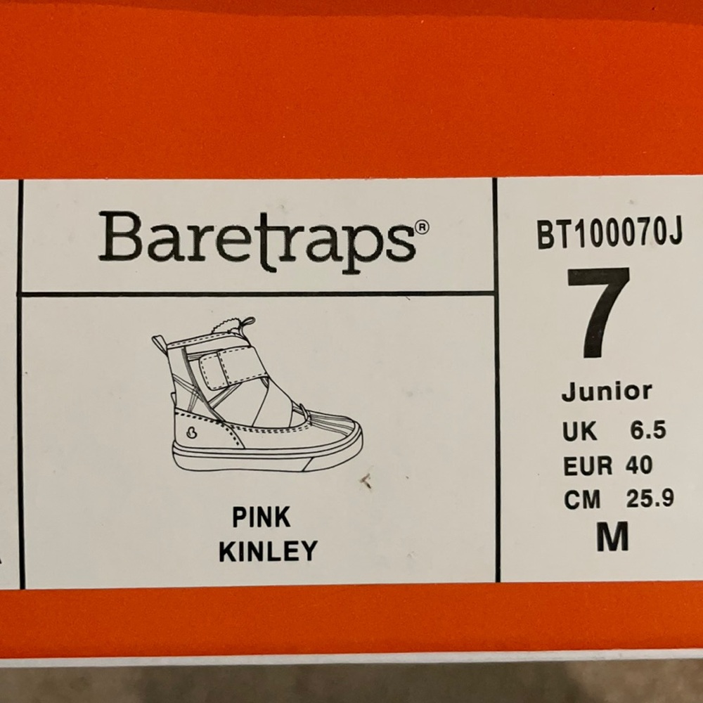 Bare traps Pink Kinkey boots